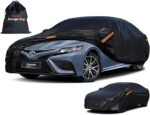 Kayme 6 Layers Car Cover Waterproof All Weather for Automobiles - Image 2