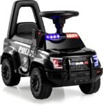 Costzon Police Car Ride On, 6V Battery Powered Electric Kids - Image 2