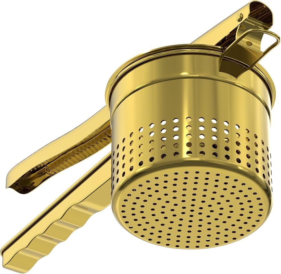 71JrQ6tKmLL._AC_SY879_ Steel Ricer for Mashed Potatoes - Image 1