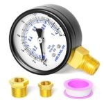 MEANLIN MEASURE 0-100Psi 2" DIAL FACE 1/4" NPT Well Pump Pressure Gauge