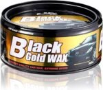 Black Gold Car Wax with Pad Solid Auto Carnauba Cars Care Polish Cleaner