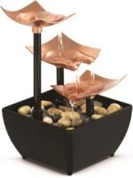 Homedics Golden Dew Relaxation Tabletop Water Fountain