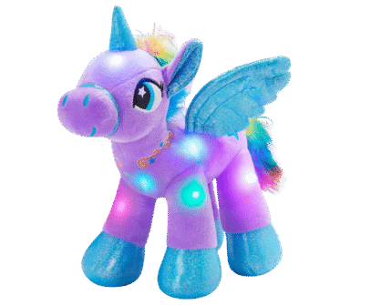 Glowing Unicorn Plush Toy